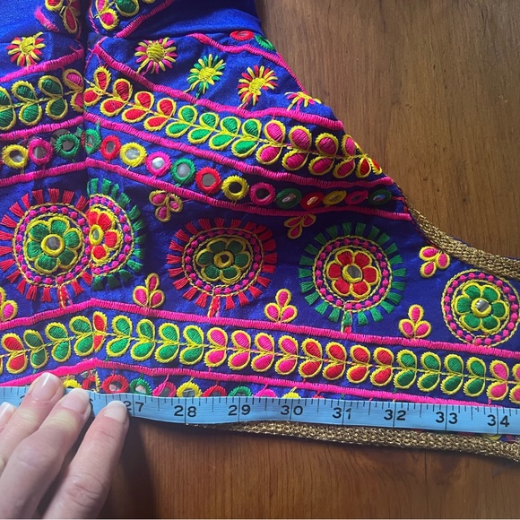 Hot Pink Lehenga with Dupatta - Picture 3 of 10